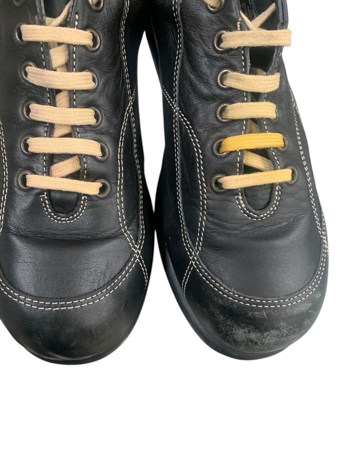 캠퍼 레더 스니커즈 블랙 41(260) 상품이미지7