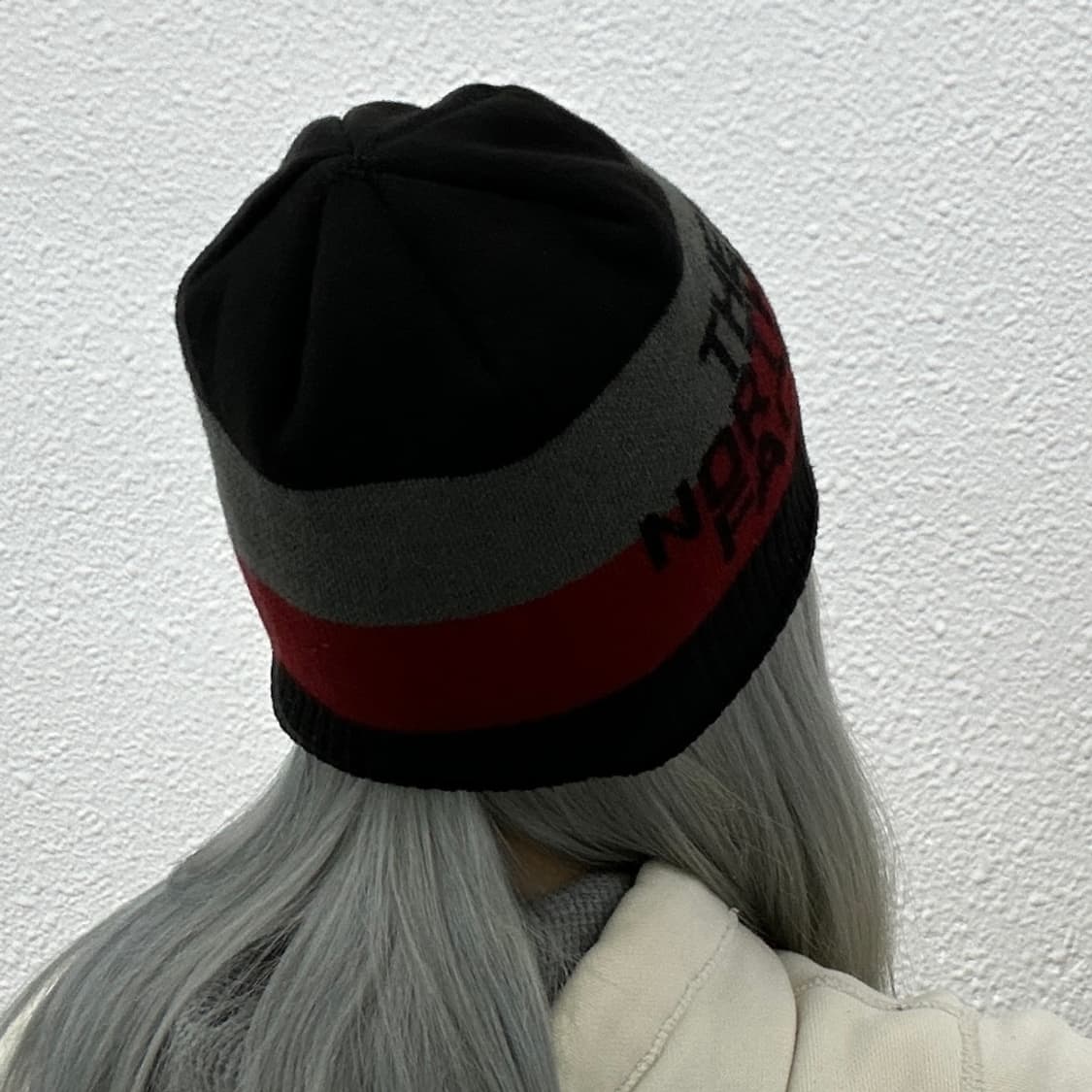 노스페이스 단가라 블랙 비니 상품이미지3