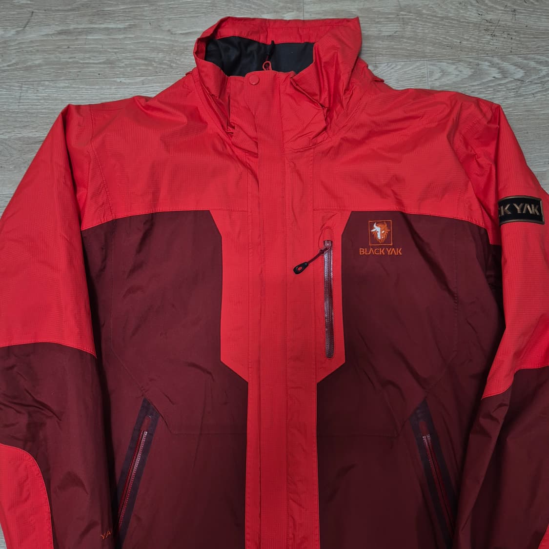블랙야크 야크테크 사이드 박스로고 바람막이 자켓 XL(105) 상품이미지2