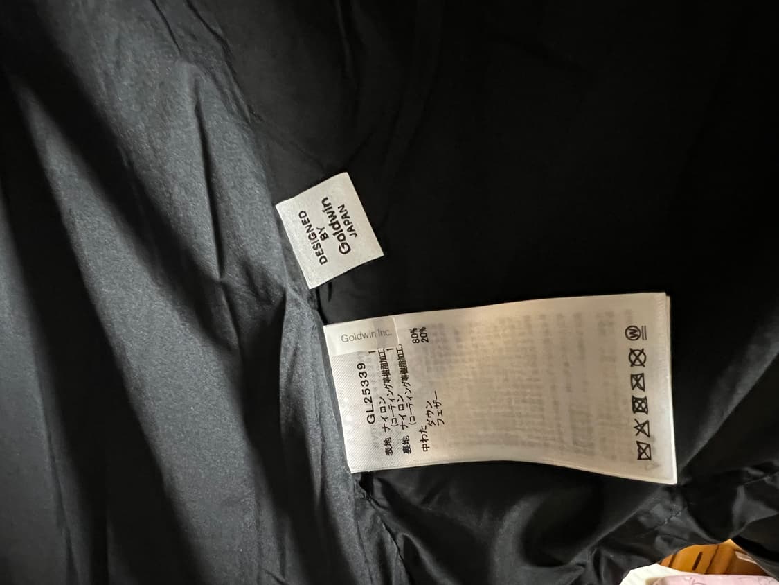 골드윈 도프 다이드 리플 다운 자켓 차콜 4 새제품 상품이미지2