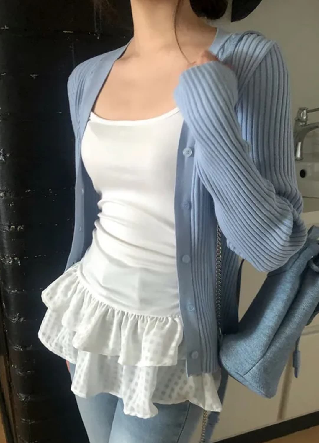레이어트 프릴 나시 상품이미지2