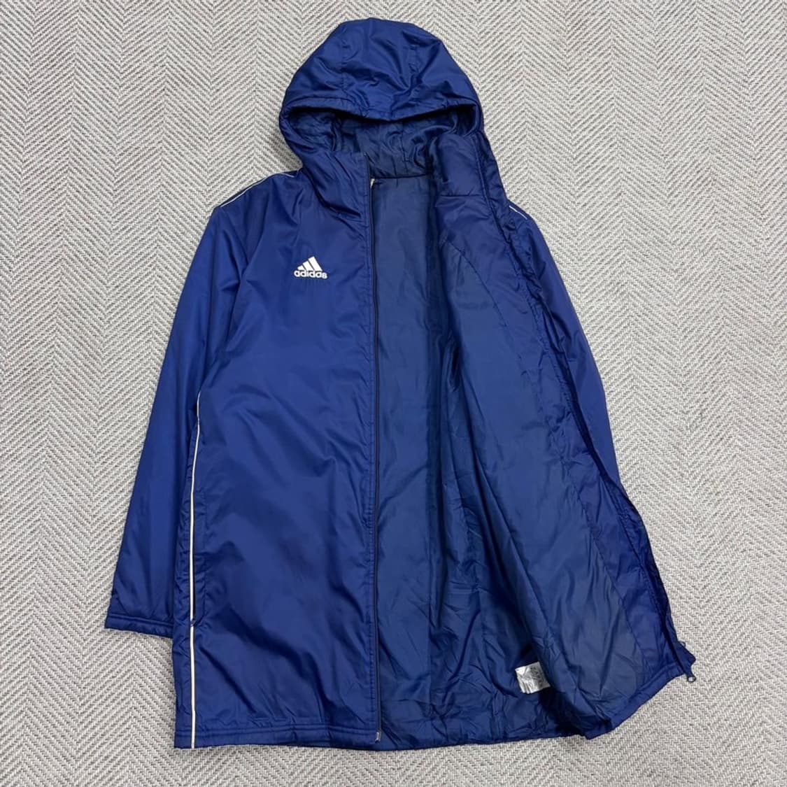 아디다스 로고 후드 롱패딩 v1620 상품이미지5