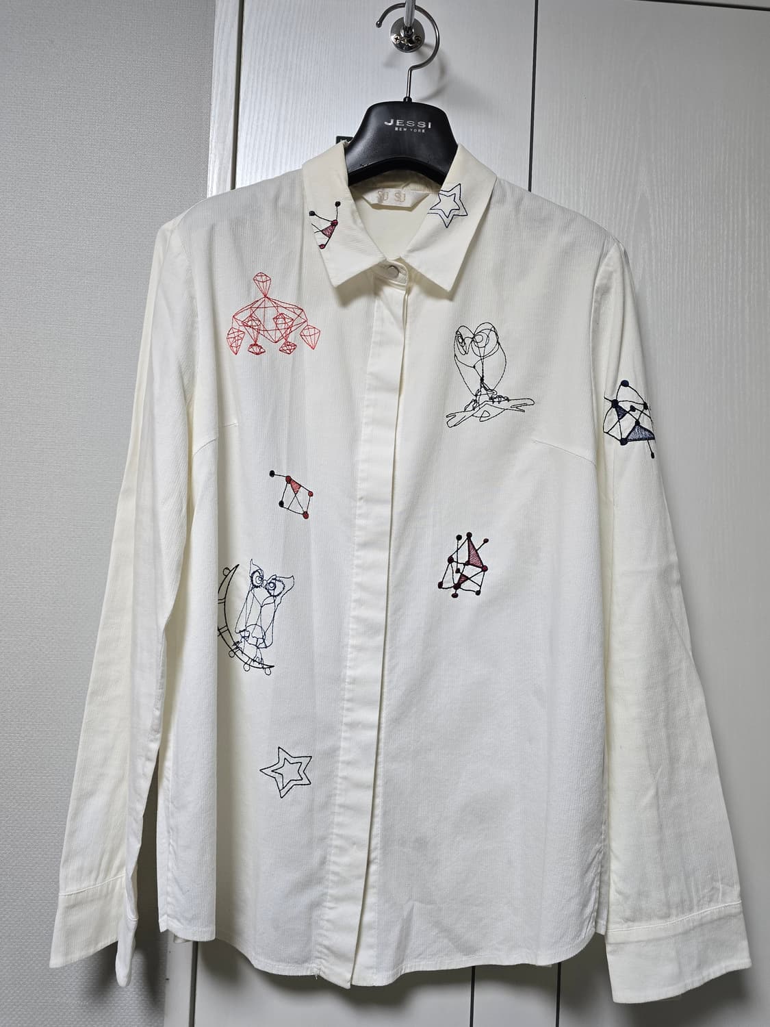 SJSJ 자수 셔츠 55사이즈 상품이미지1