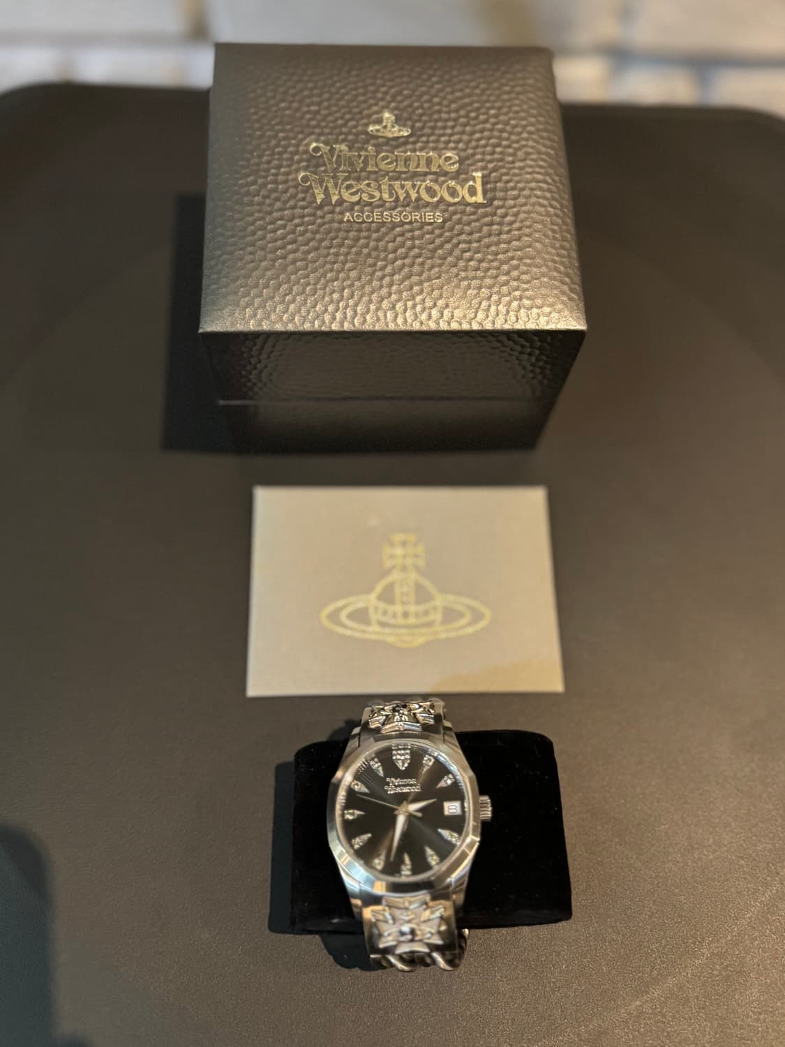 비비안웨스트우드 체인 시계 전세계 유일 매물 상품이미지6