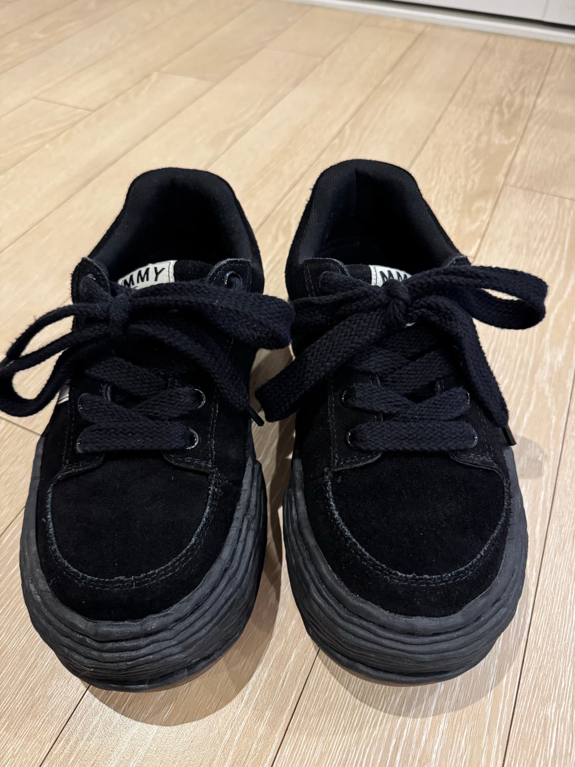 [41] 미하라 올리버 블랙 스웨이드 상품이미지5