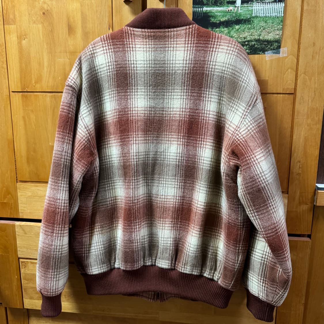 온딧 빈티지 라코스테 봄버자켓 상품이미지3