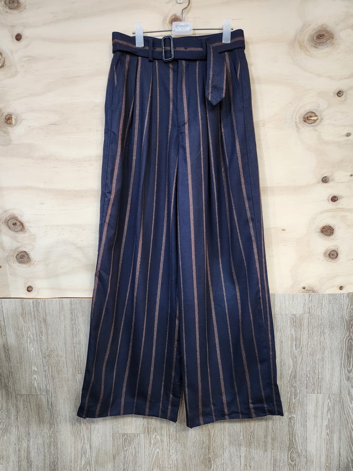 521) 맥피 macphee 울블랜드 와이드 슬랙스 상품이미지1