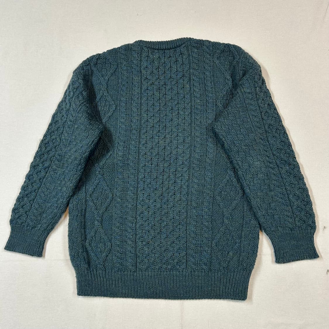 M) Aran Crafts 아란크래프트 피셔맨 울 니트 스웨터 상품이미지5