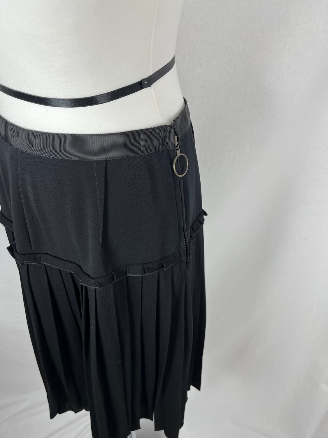 Lanvin 플리츠 미디스커트 상품이미지4