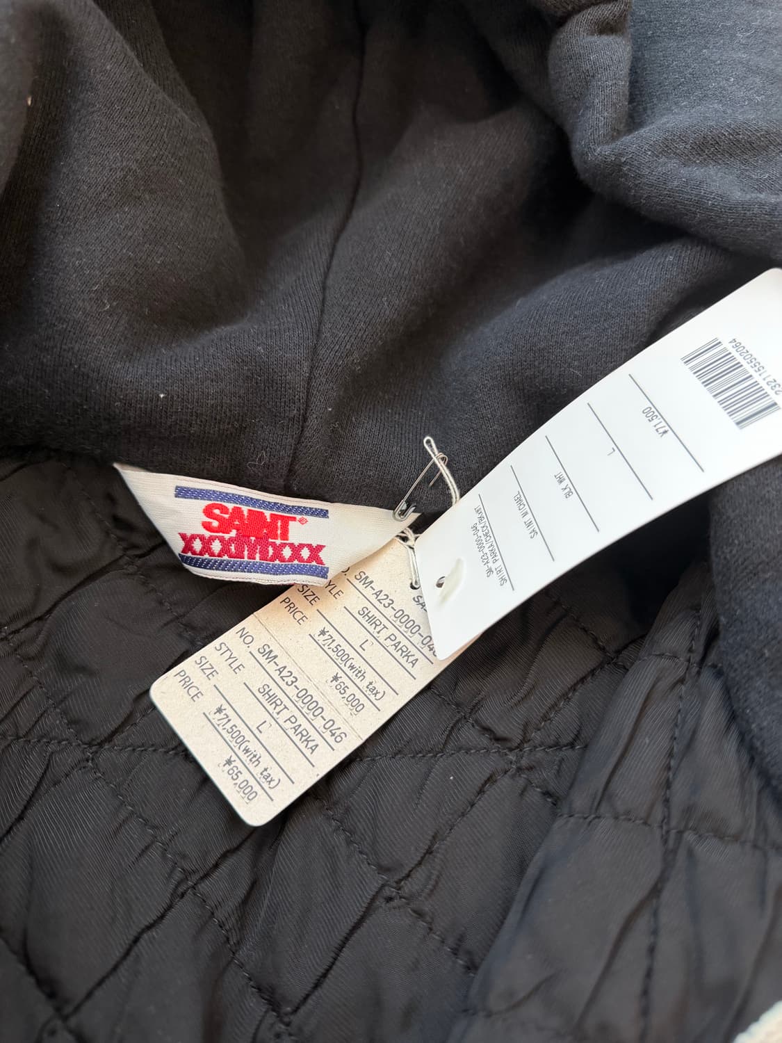 세인트 마이클  세인트 미카엘 셔츠 플란넬 후드 자켓 상품이미지2