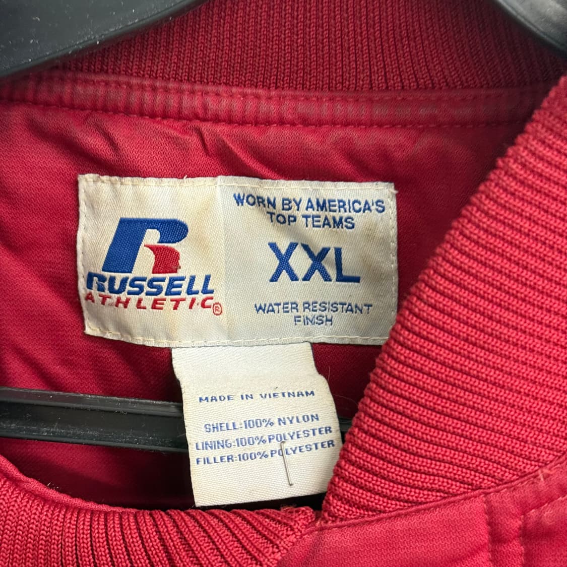 USA 러셀 에슬레틱 NFL Chargers 차저스 바시티 자켓 XXL 상품이미지2