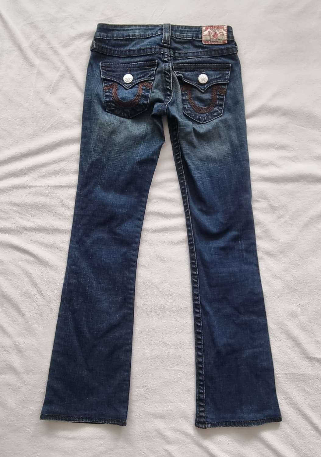 트루릴리전 로우라이즈 부츠컷 팬츠 상품이미지2