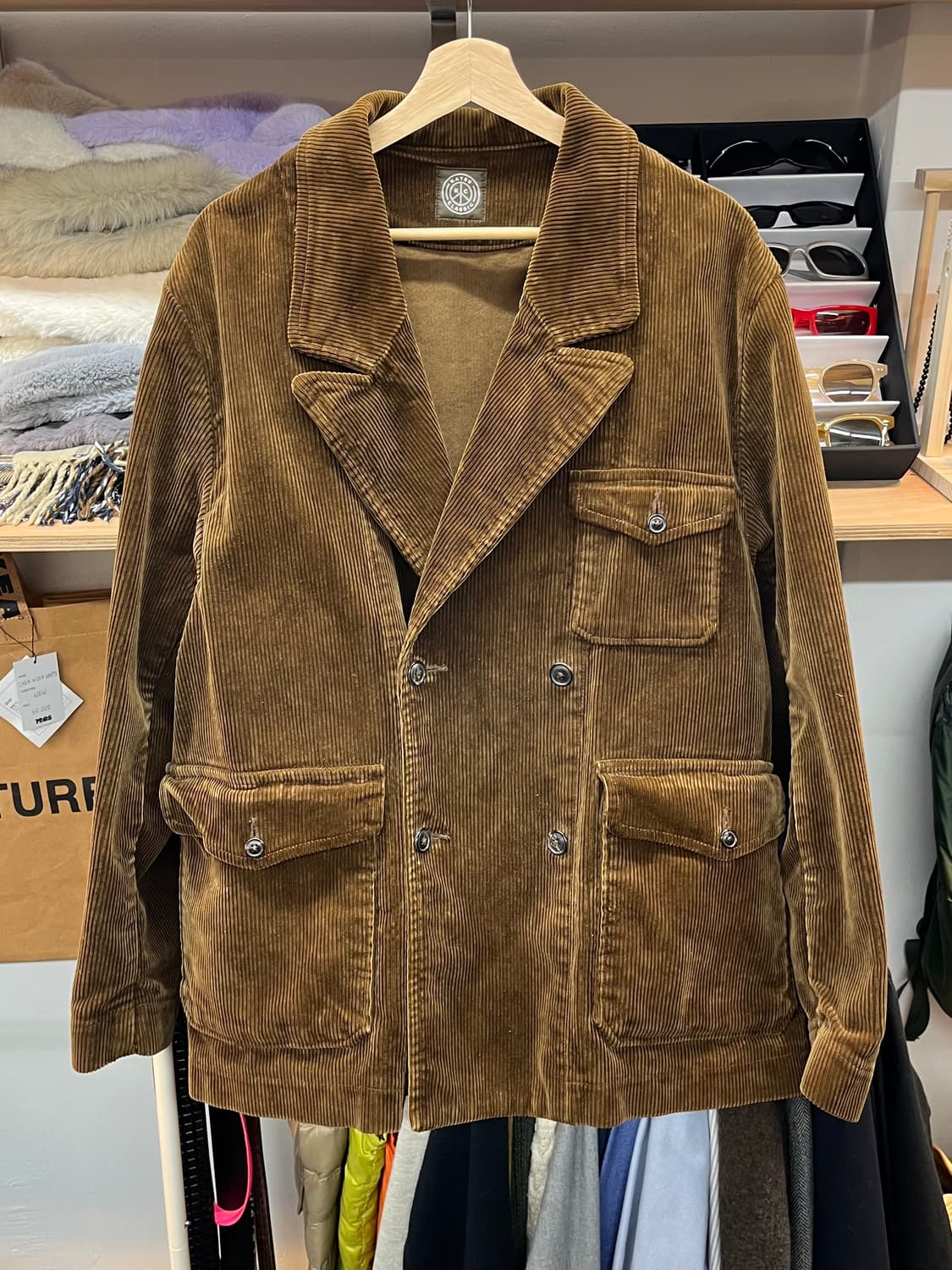 [105] Katsu Classic 브라운 코듀로이 자켓  상품이미지1