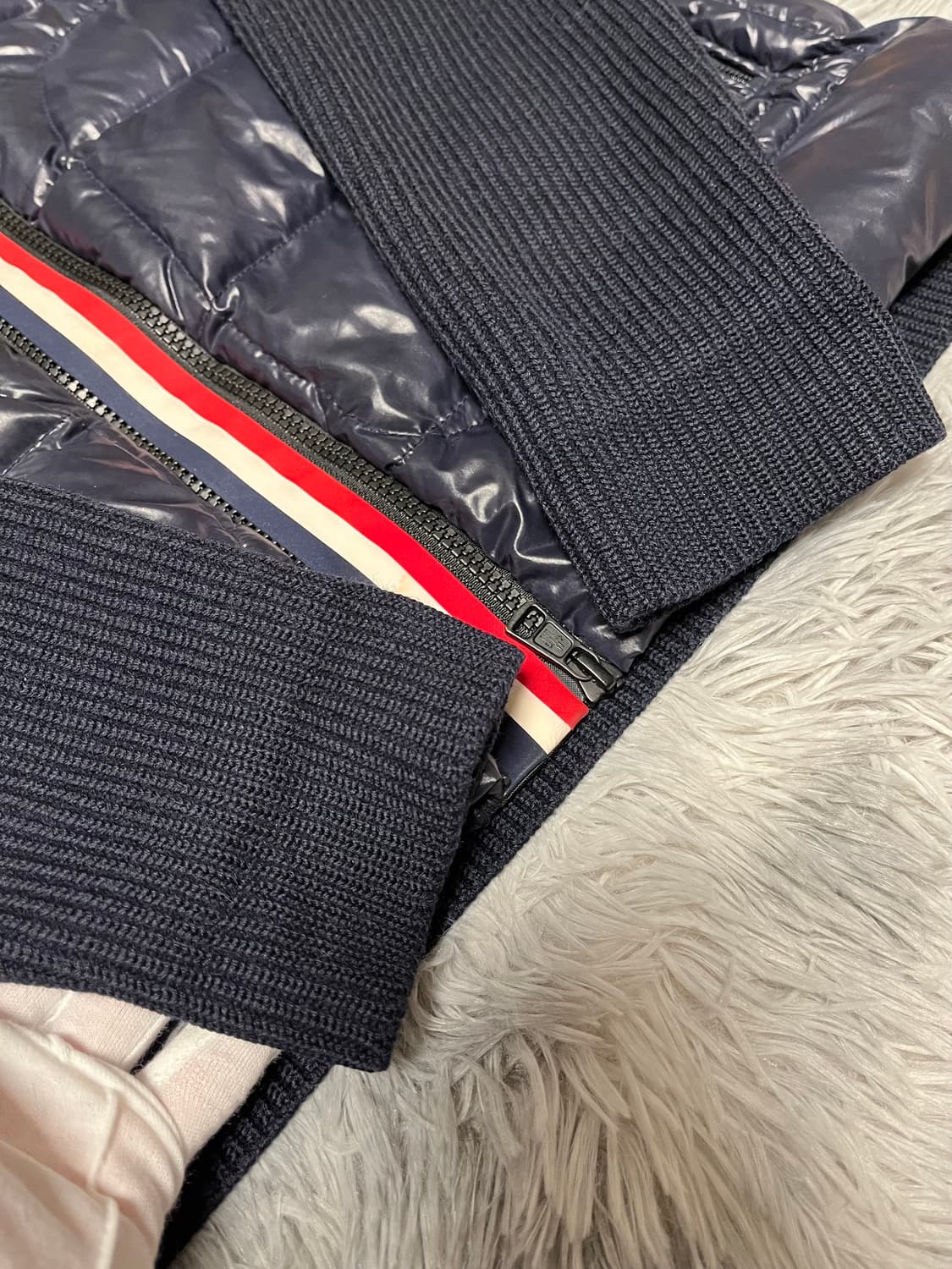 [XLsize] 몽클레어 삼선 니트패딩 상품이미지4