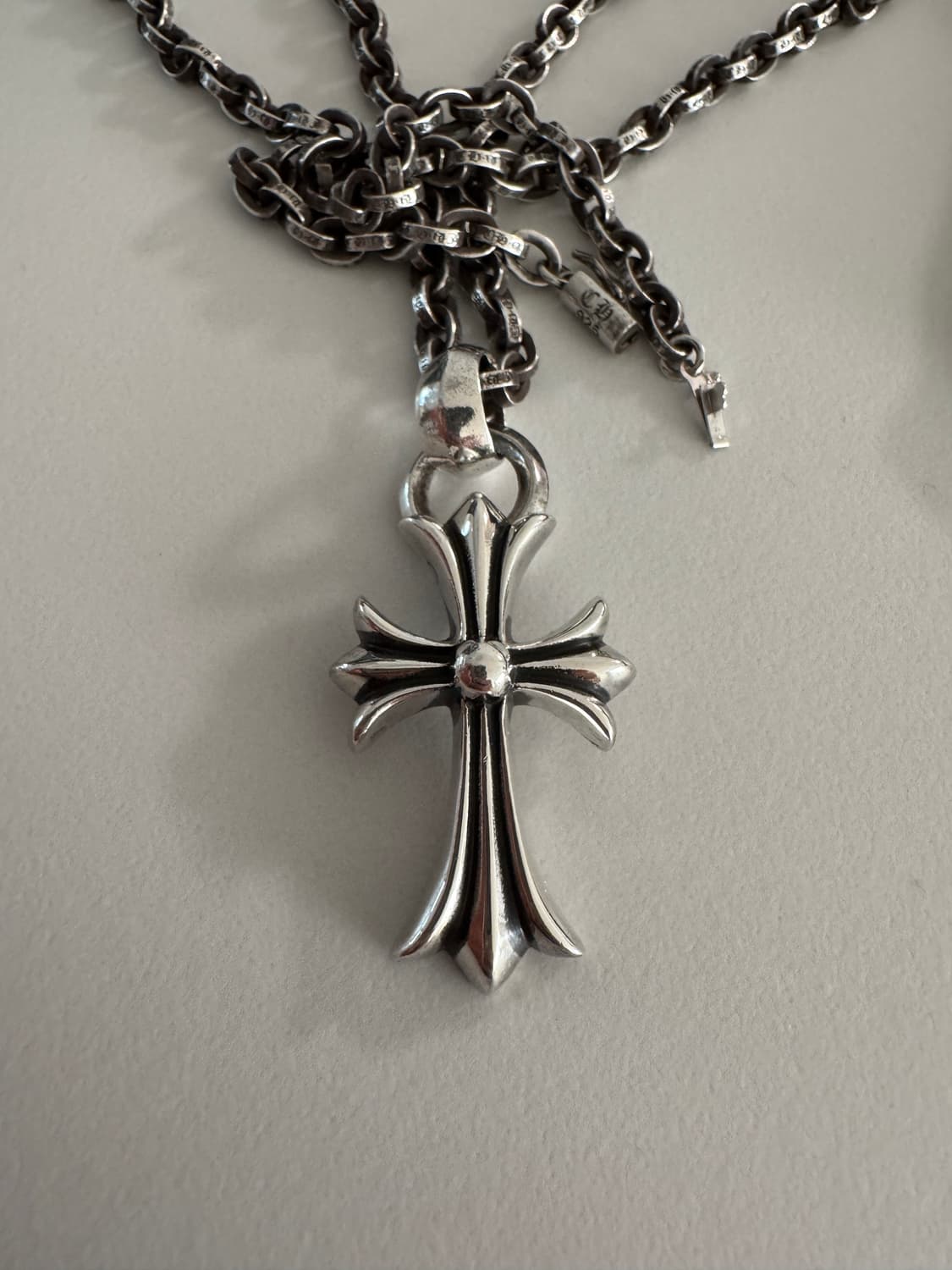 크롬하츠 스몰크로스베일+페이퍼체인 24“인치 상품이미지1