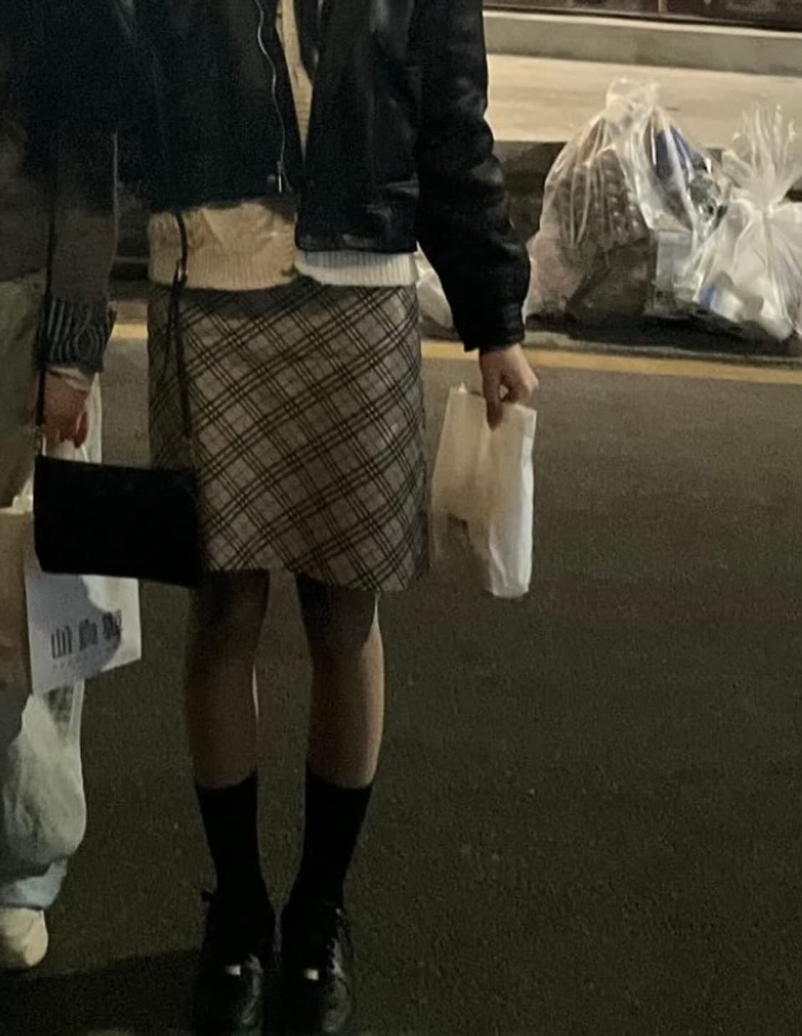 Burberry vintage 버버리 빈티지 체크 미디 스커트 상품이미지1