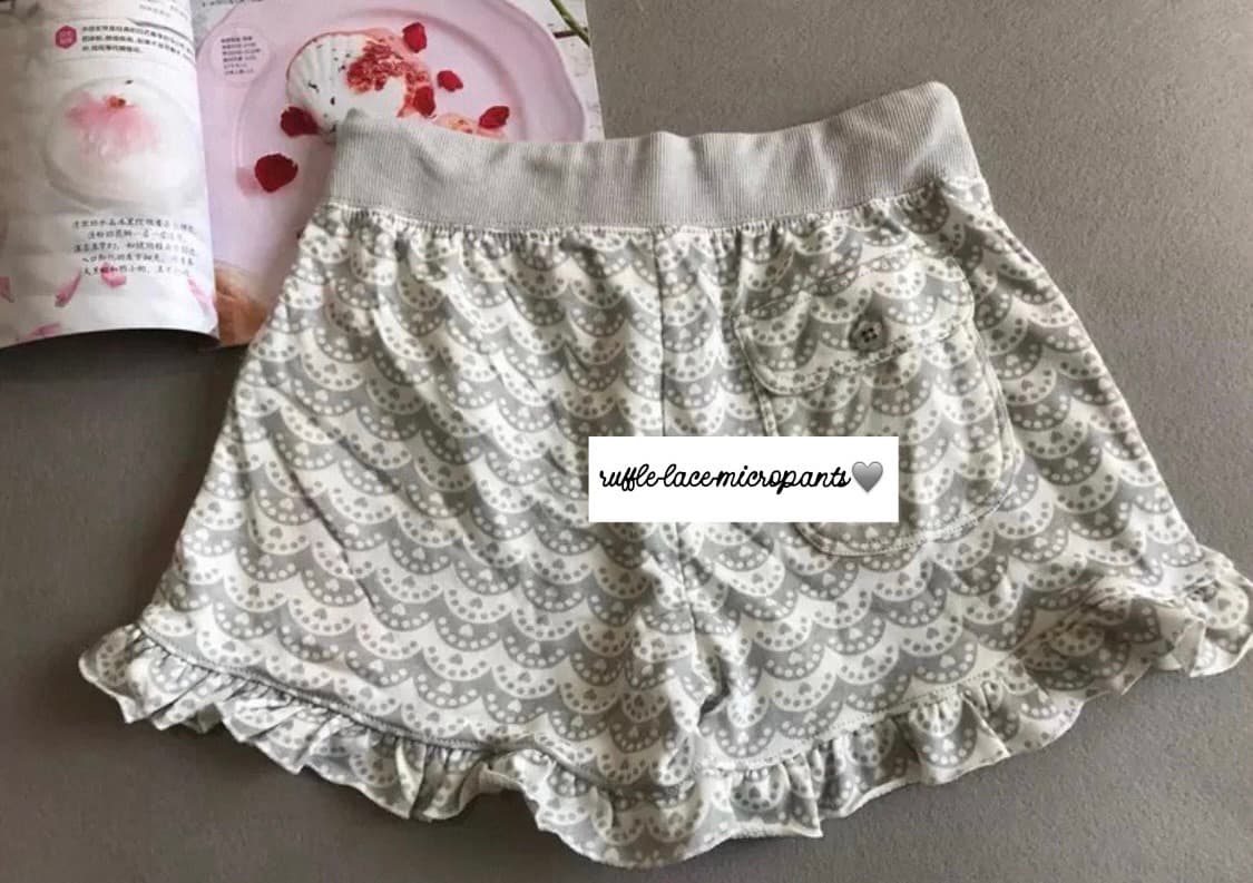 ruffle lace pants 러플 레이스팬츠 핀터레스트깔 stc 상품이미지2