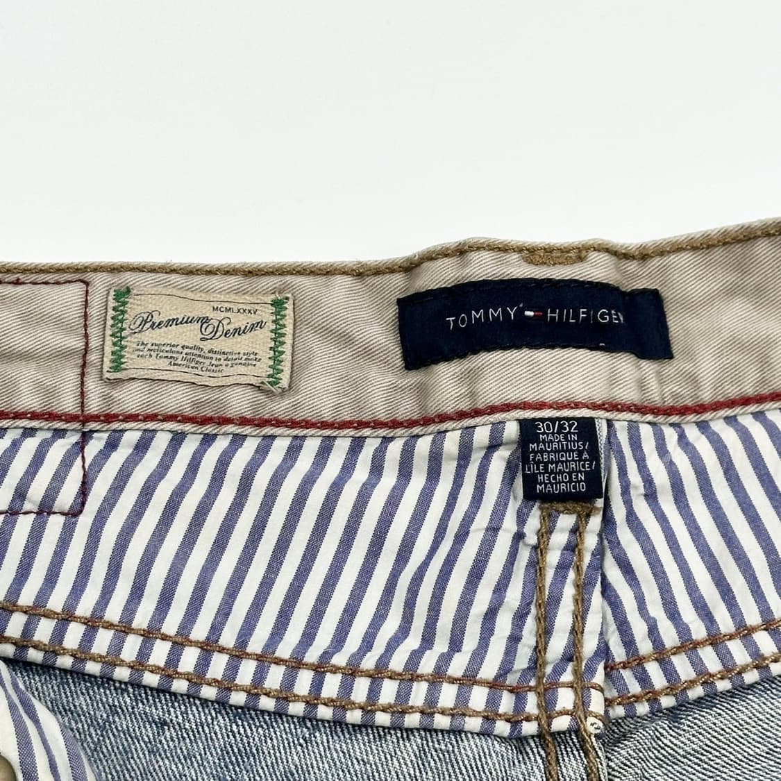 타미힐피거 플래그 스트레이트 데님 팬츠 (30인치) 상품이미지7