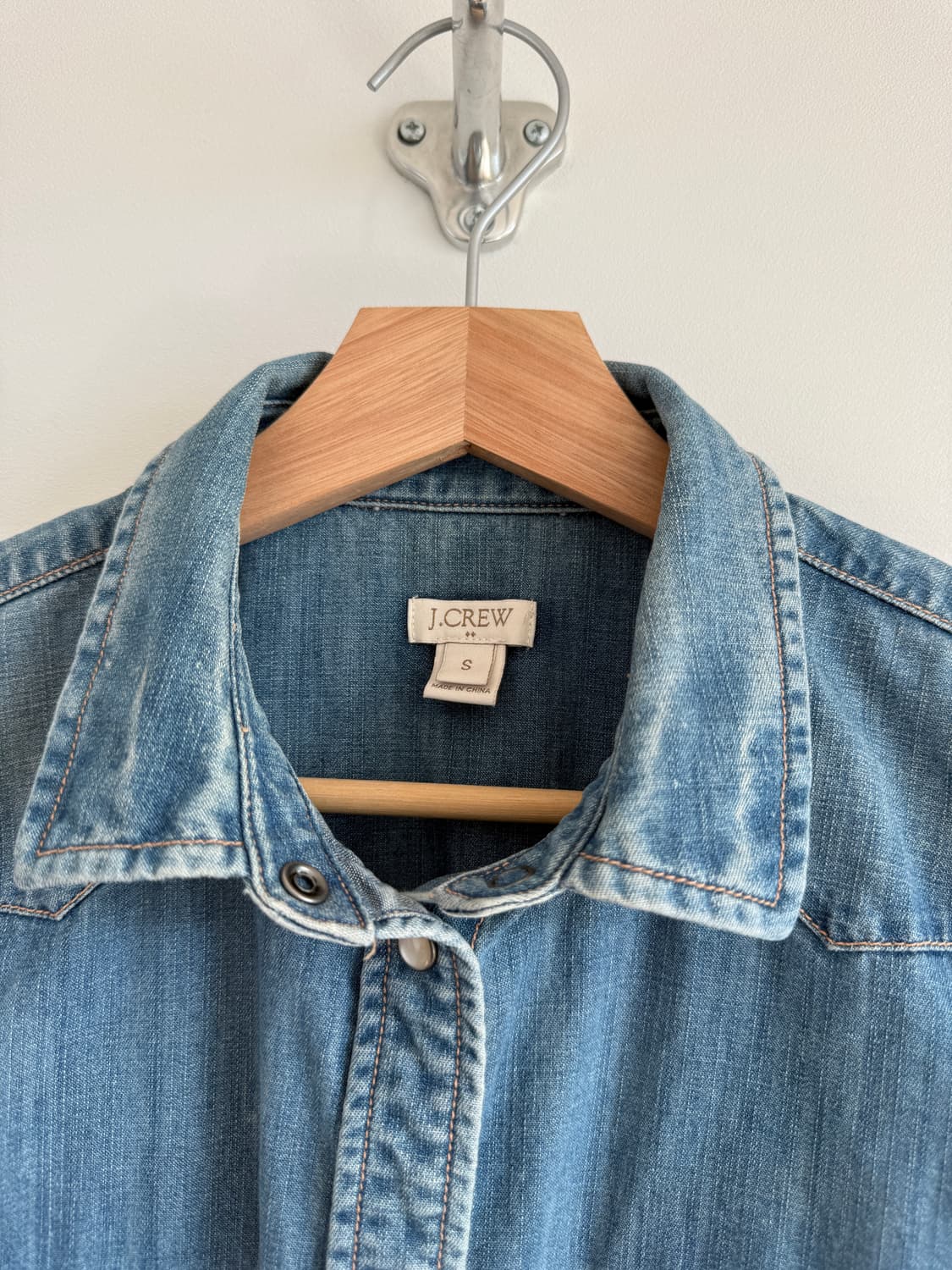 제이크루(J.CREW) 웨스턴 셔츠 28,000원 - 실측: 총기장67  상품이미지7