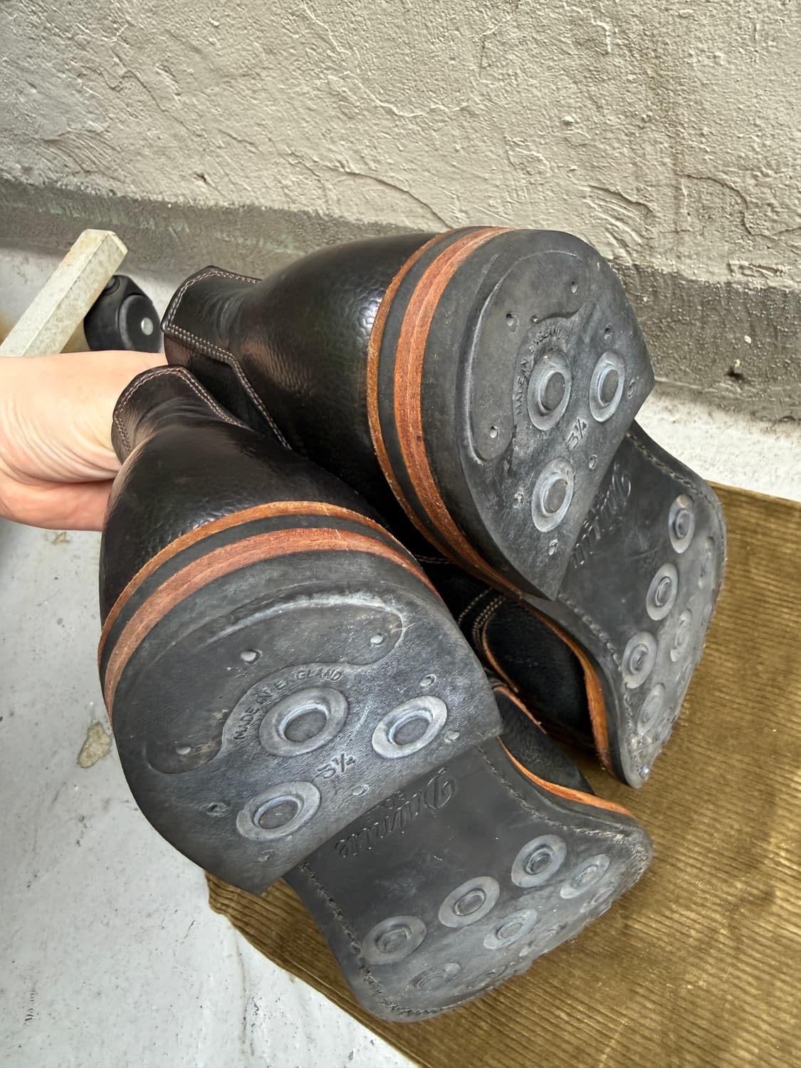 viberg 서비스부츠 그레인 쉘코도반 상품이미지4