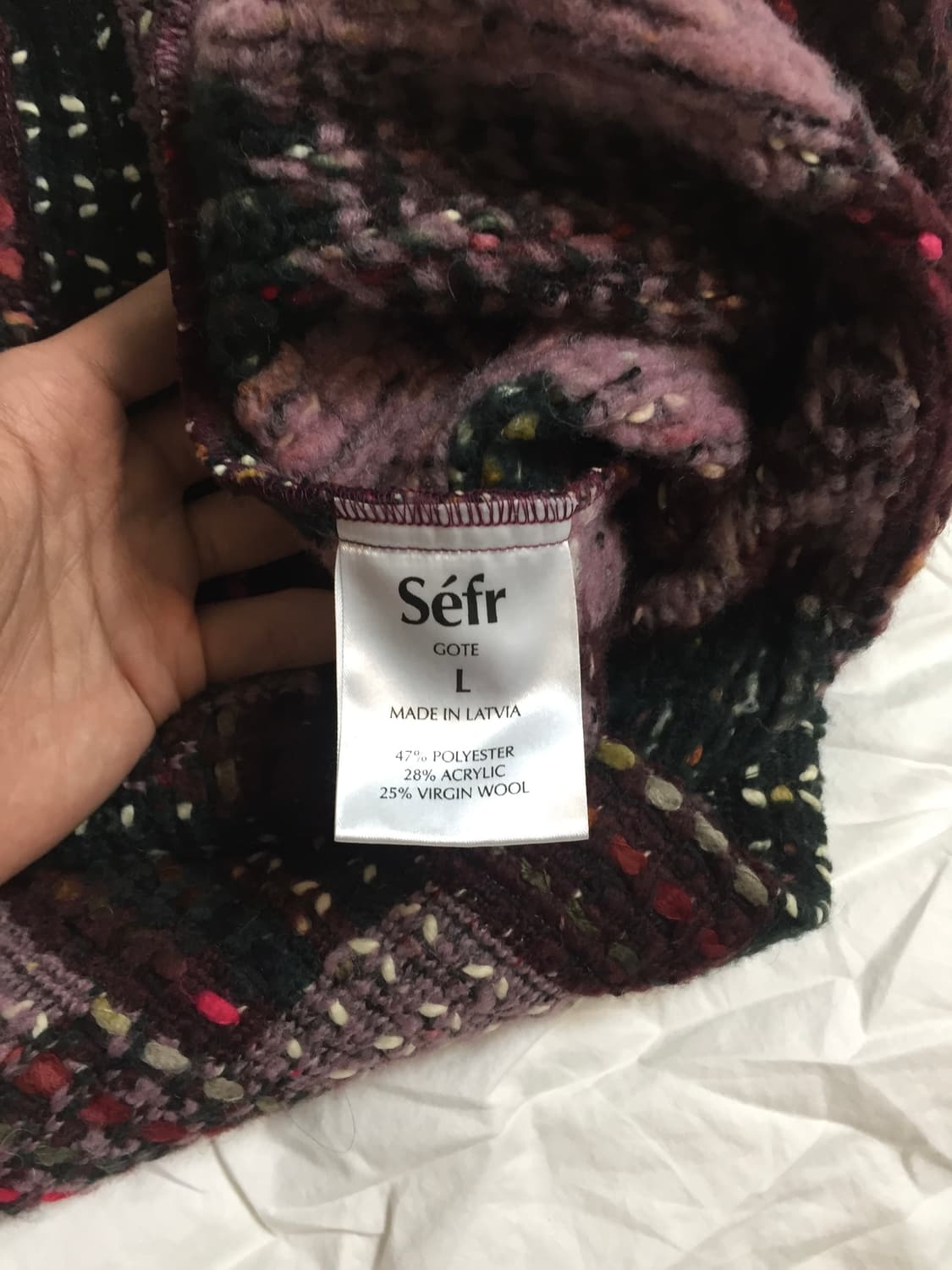 Sefr 고트 가디건 상품이미지4