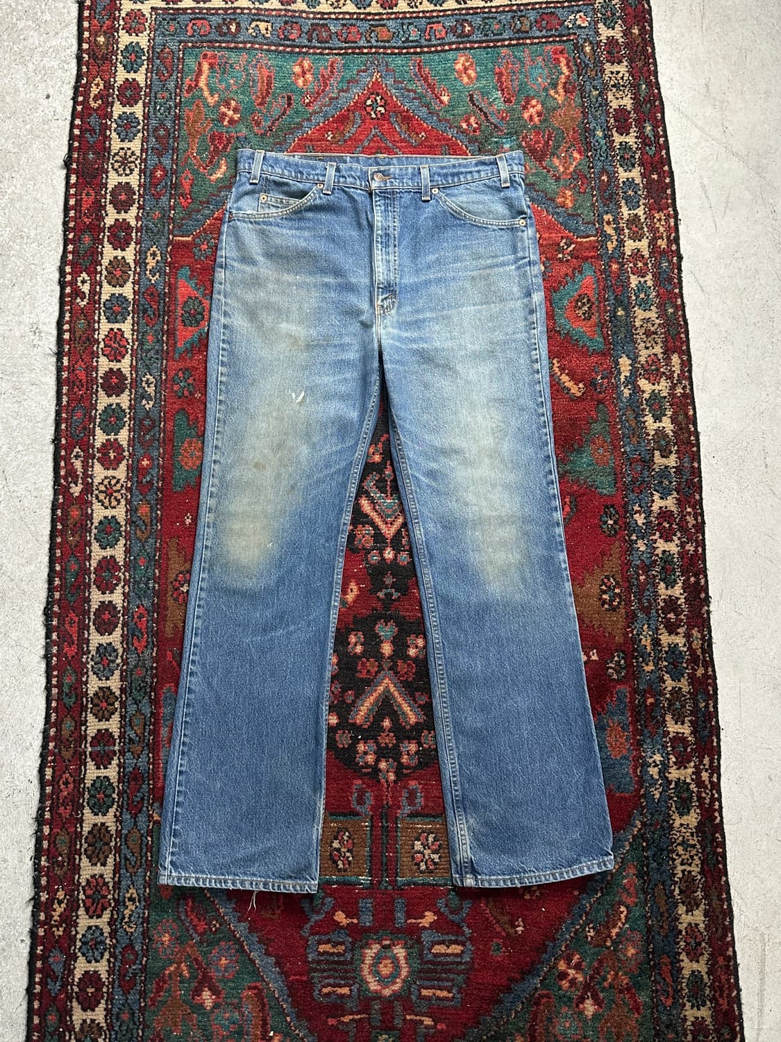90's USA Made 빈티지 리바이스 517 부츠컷 오렌지탭 상품이미지1