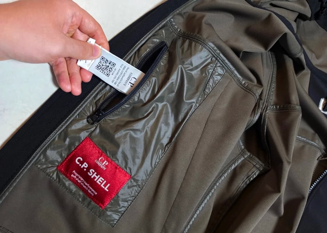 cp컴퍼니 쉘 고글 후드집업 상품이미지3
