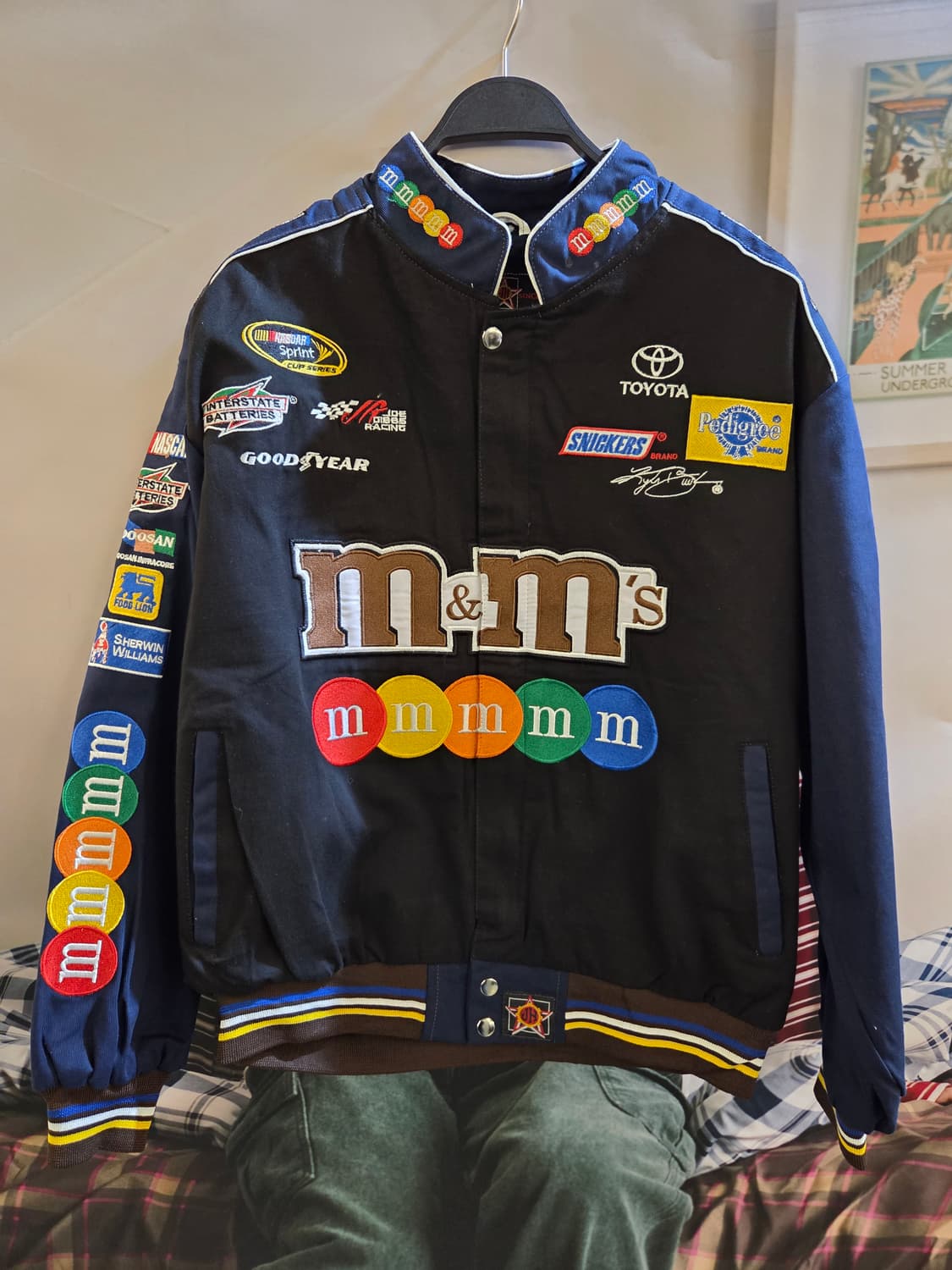 VINTAGE 빈티지 m&m 엠엔엠레이싱자켓 상품이미지1