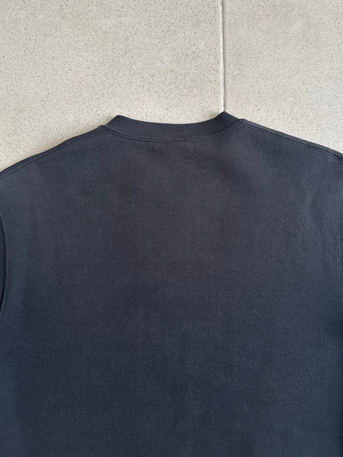 90s 빈티지 러셀 스웻셔츠 블랙 M USA 상품이미지5