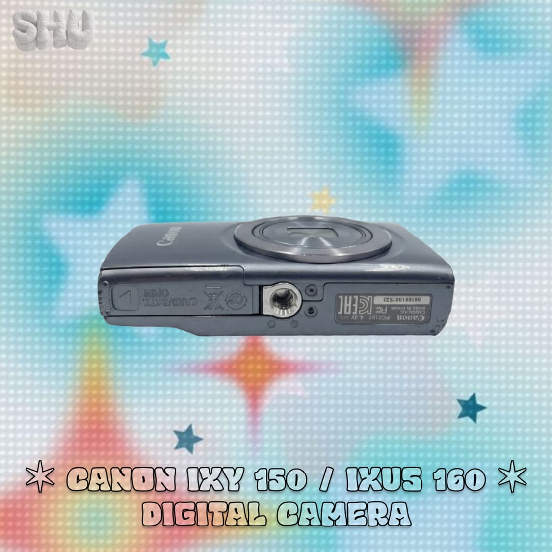 (풀박) 캐논 익시 IXY 150 (익서스 160) 빈티지 디카 차콜 상품이미지6