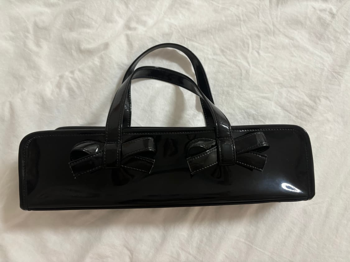 꼼데가르송걸 리본 플루트백 상품이미지1