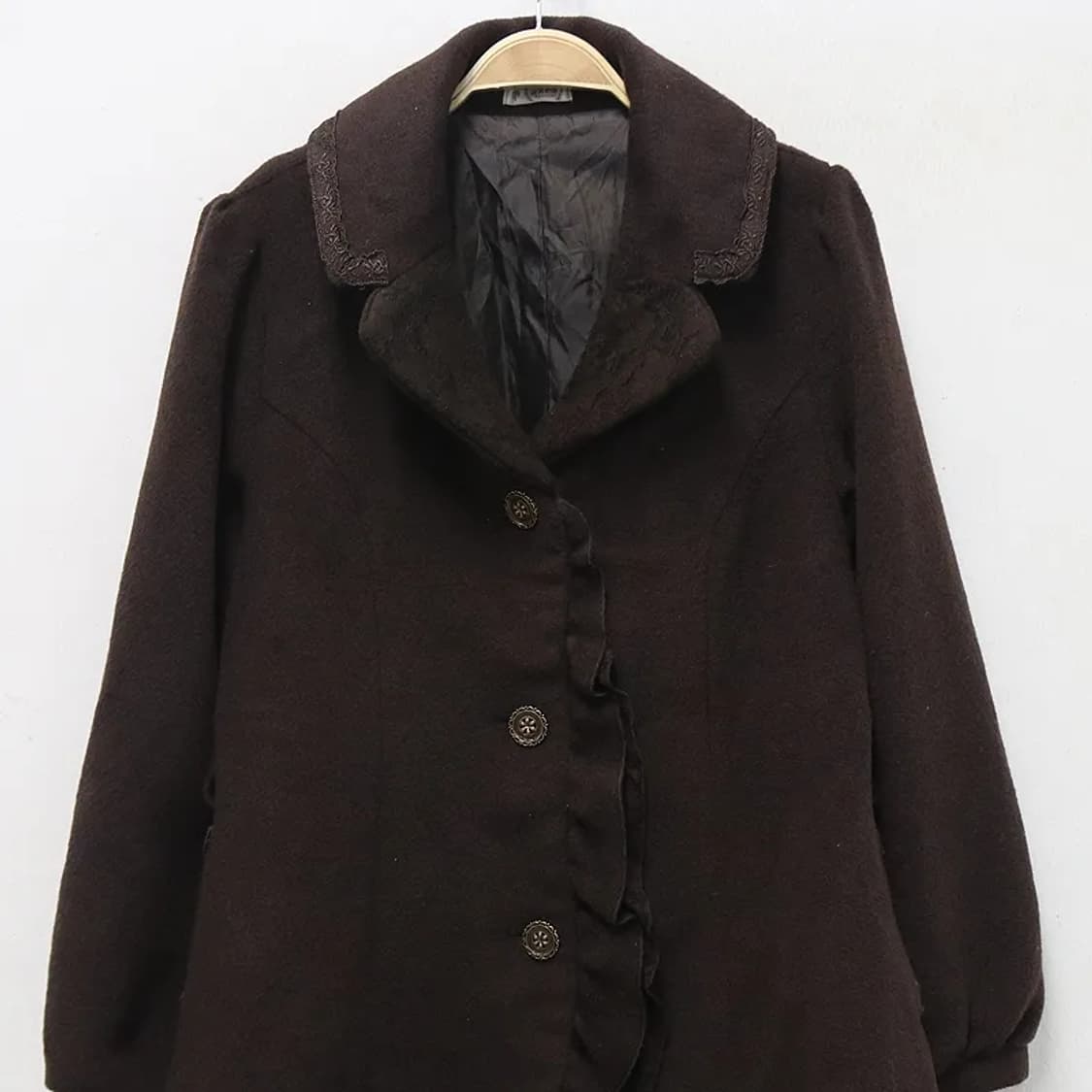 엑시즈팜 프릴 레이스 코트 64459 상품이미지3