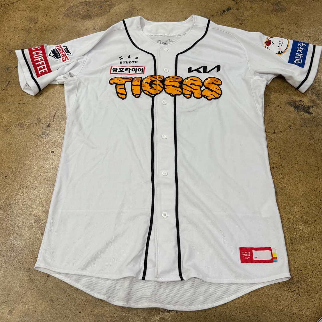 [ 2XL ] 기아타이거즈 50 장현식 반팔 야구 유니폼 b8 상품이미지2