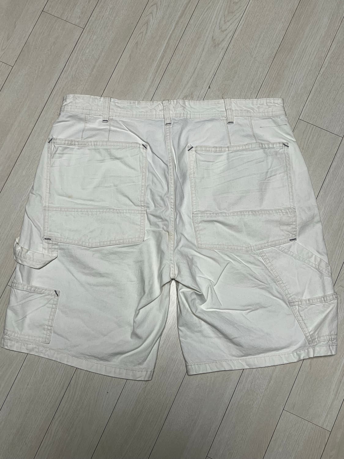 폴로RL빈티지아이보리더블포켓카팬더쇼츠 36 상품이미지4