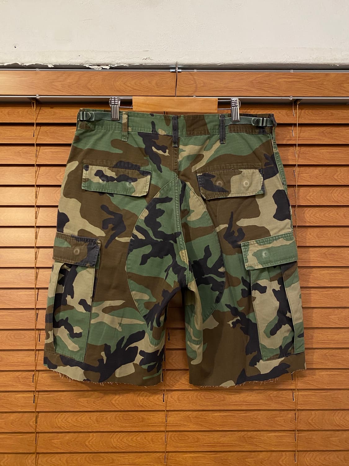 U.S ARMY BDU WOODLAND 카고 쇼츠 상품이미지1