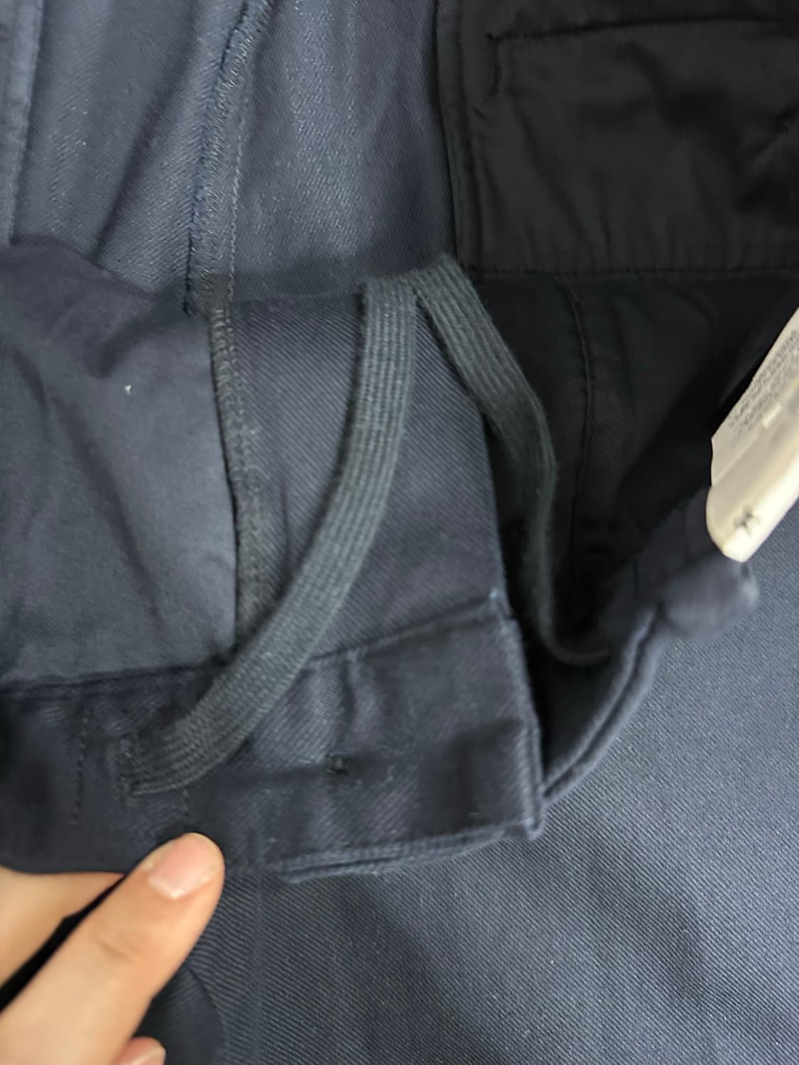 유니클로 EZY 앵클팬츠 네이비 M 31사이즈 새제품 상품이미지5