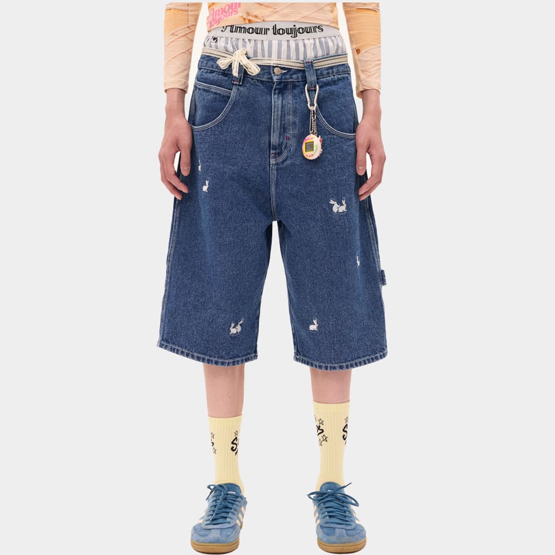 까르네볼렌테 Bunny Bonanza Blue 쇼츠 상품이미지1