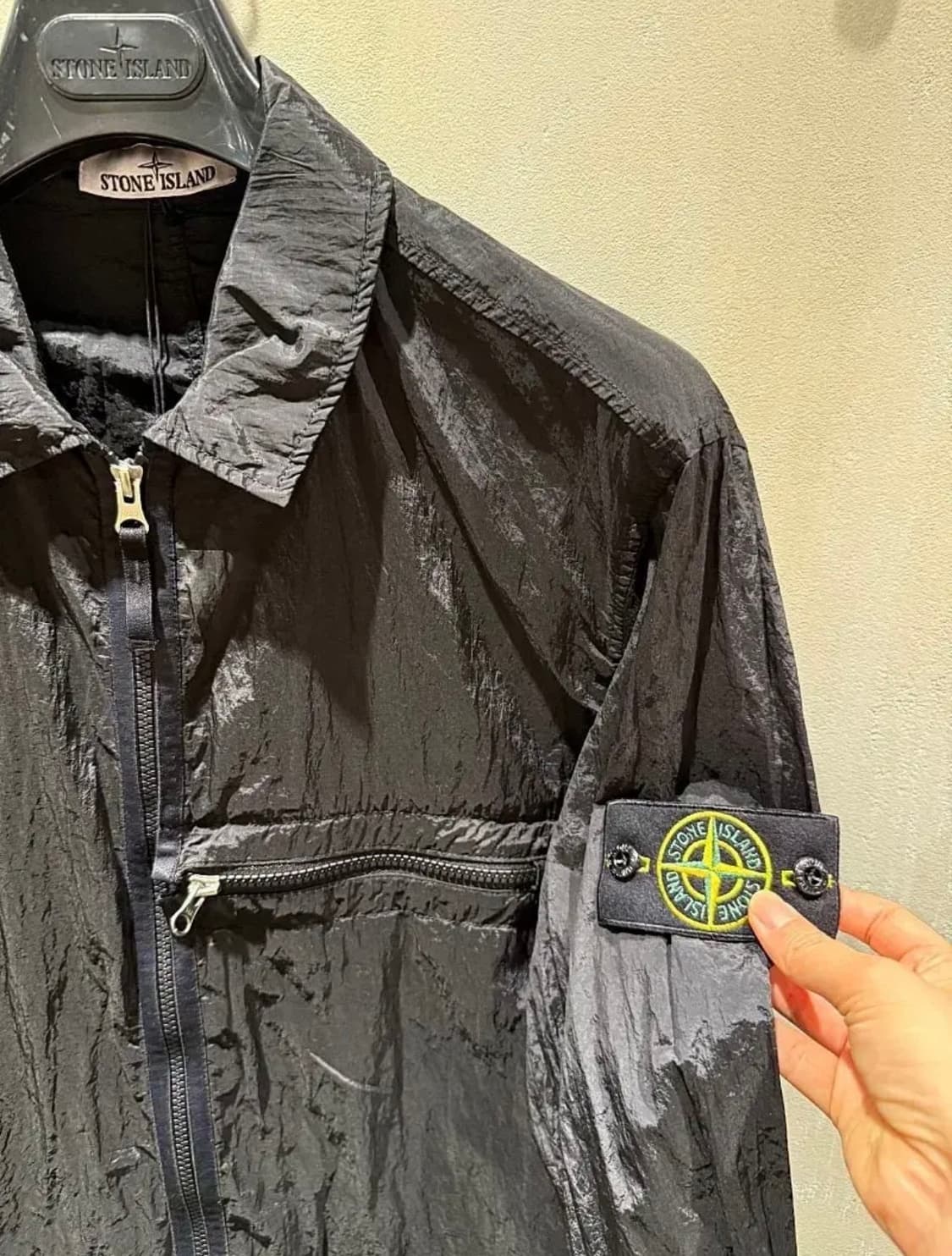 스톤아일랜드 나일론메탈 오버셔츠 S 상품이미지2