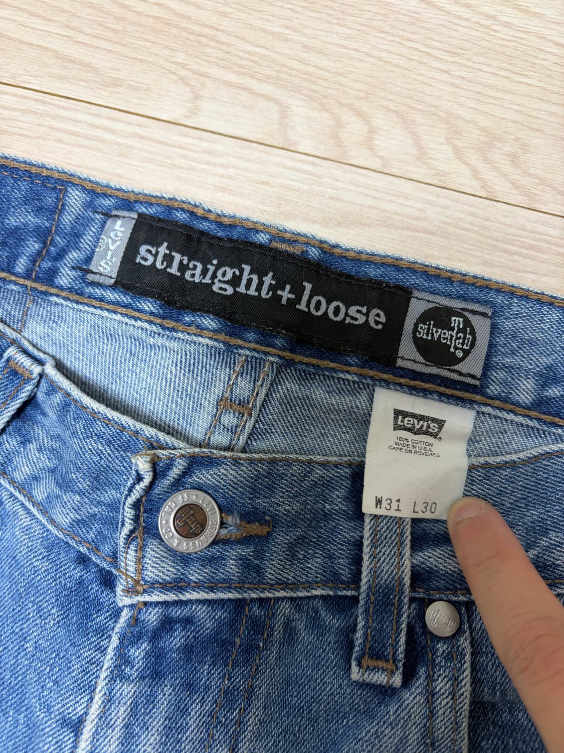 리바이스 빈티지 실버탭 루즈핏 (실측참고) 상품이미지3