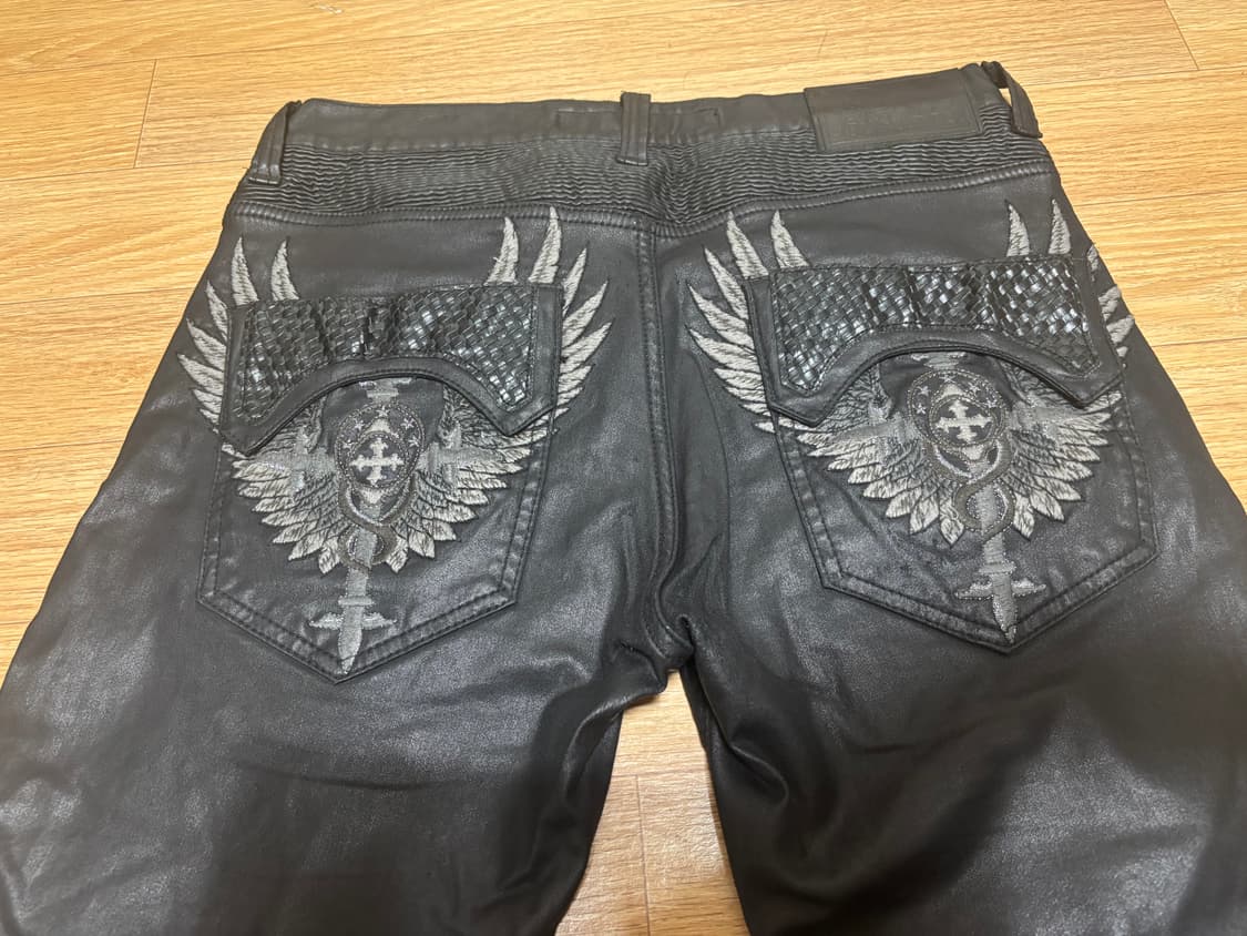 Cloud72 레더 패치 블랙 상품이미지2