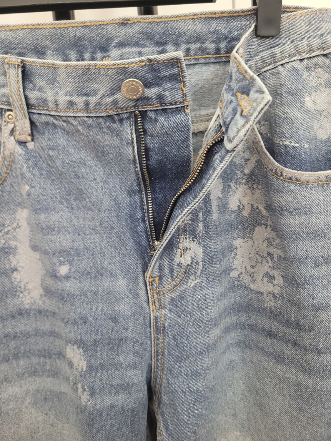 위캔더스 스컬 데님팬츠 XL사이즈 상품이미지8