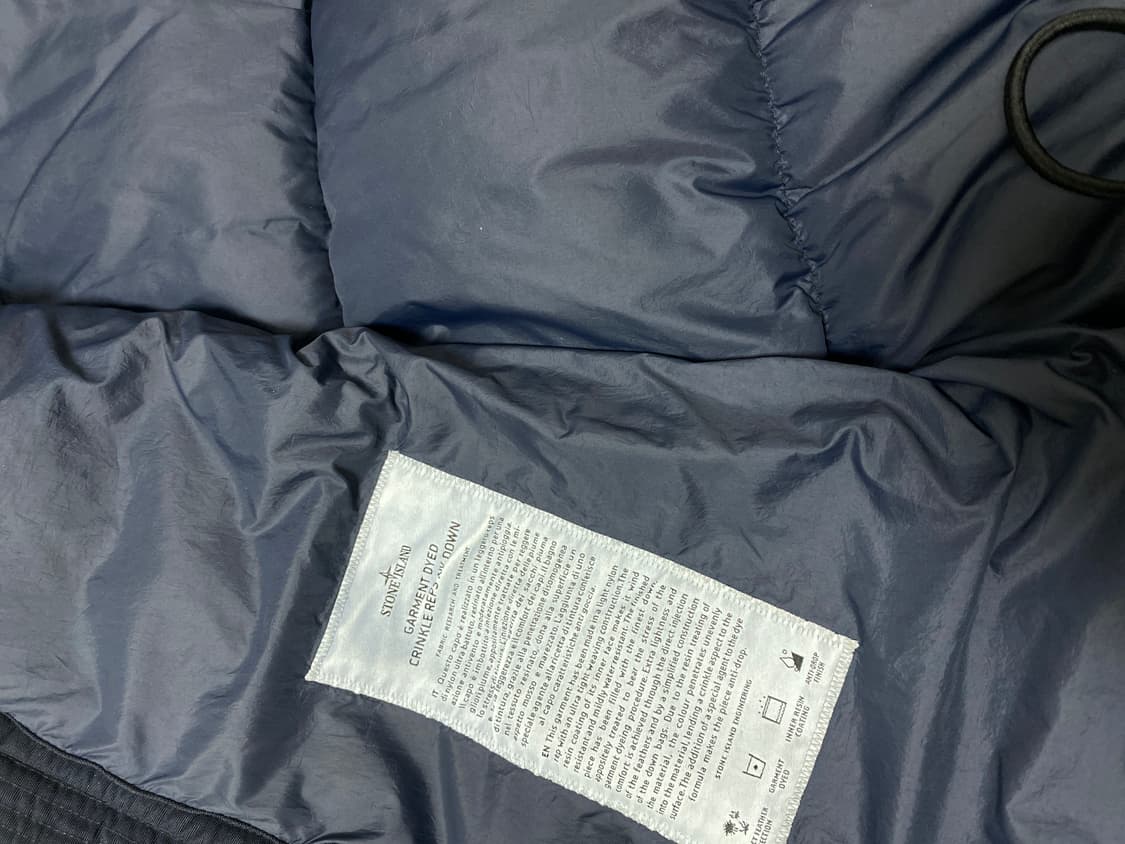 정품 최근년식 새상품급 클링클랩스 스톤아일랜드 패딩 L 상품이미지4