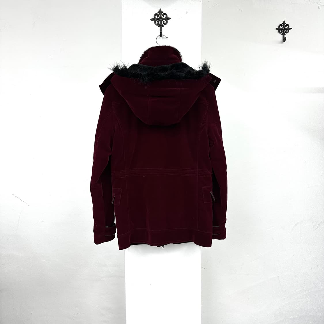 Semantic design velvet fur jacket  상품이미지5