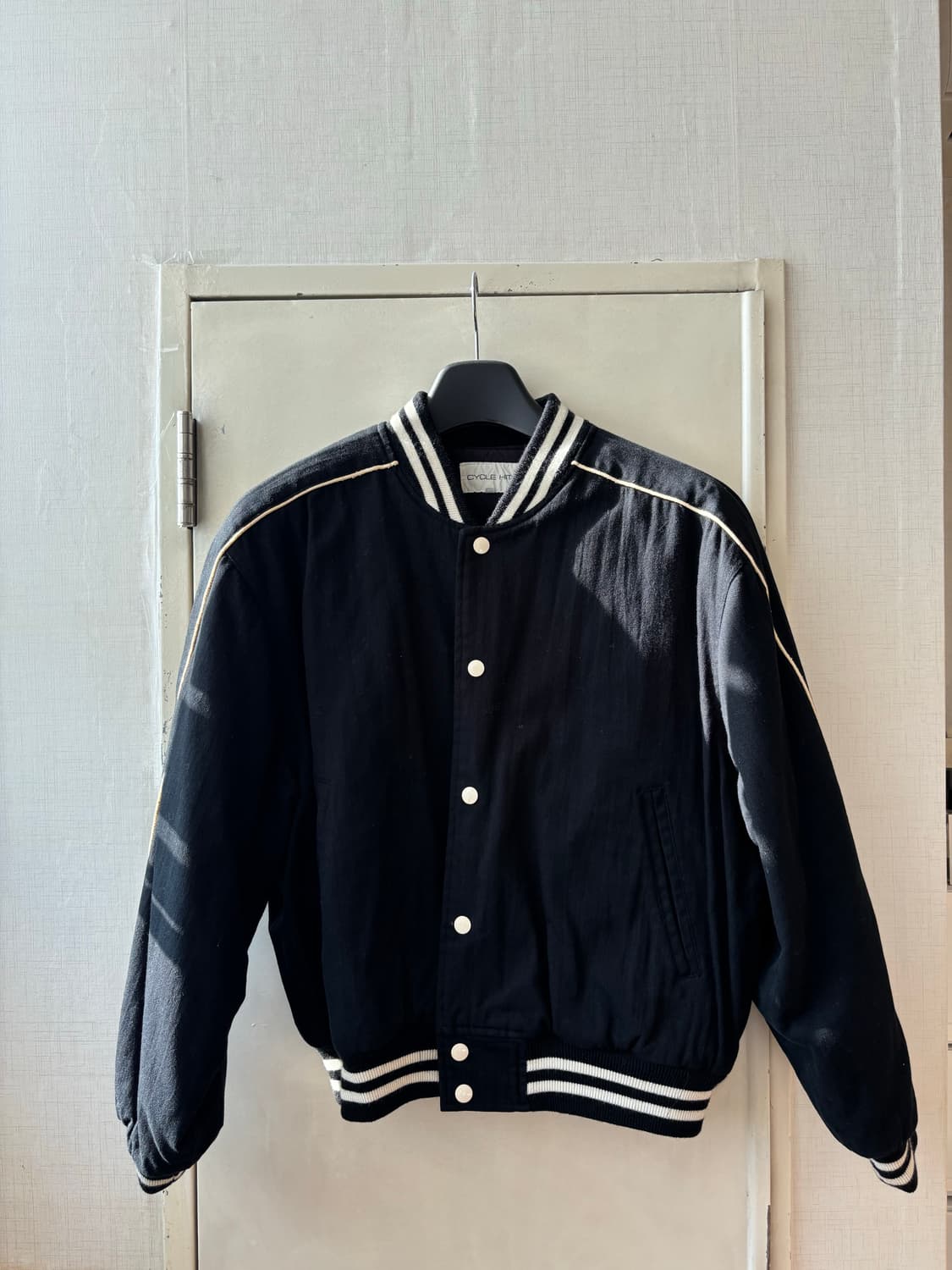 일본 빈티지 면 바시티 자켓 상품이미지2