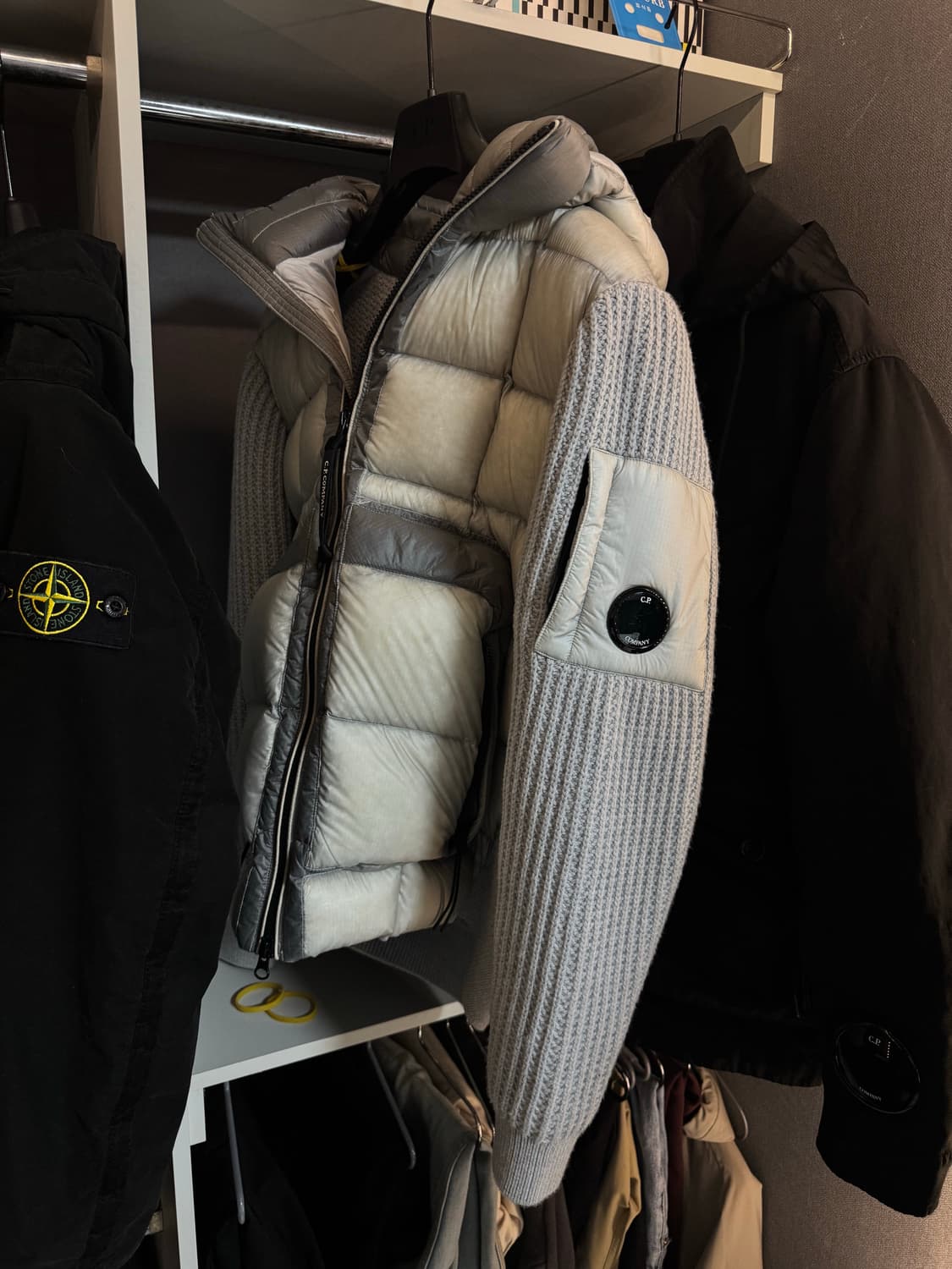 cp컴퍼니 코리아익스클루시브 니트패딩 S 디디쉘 상품이미지2