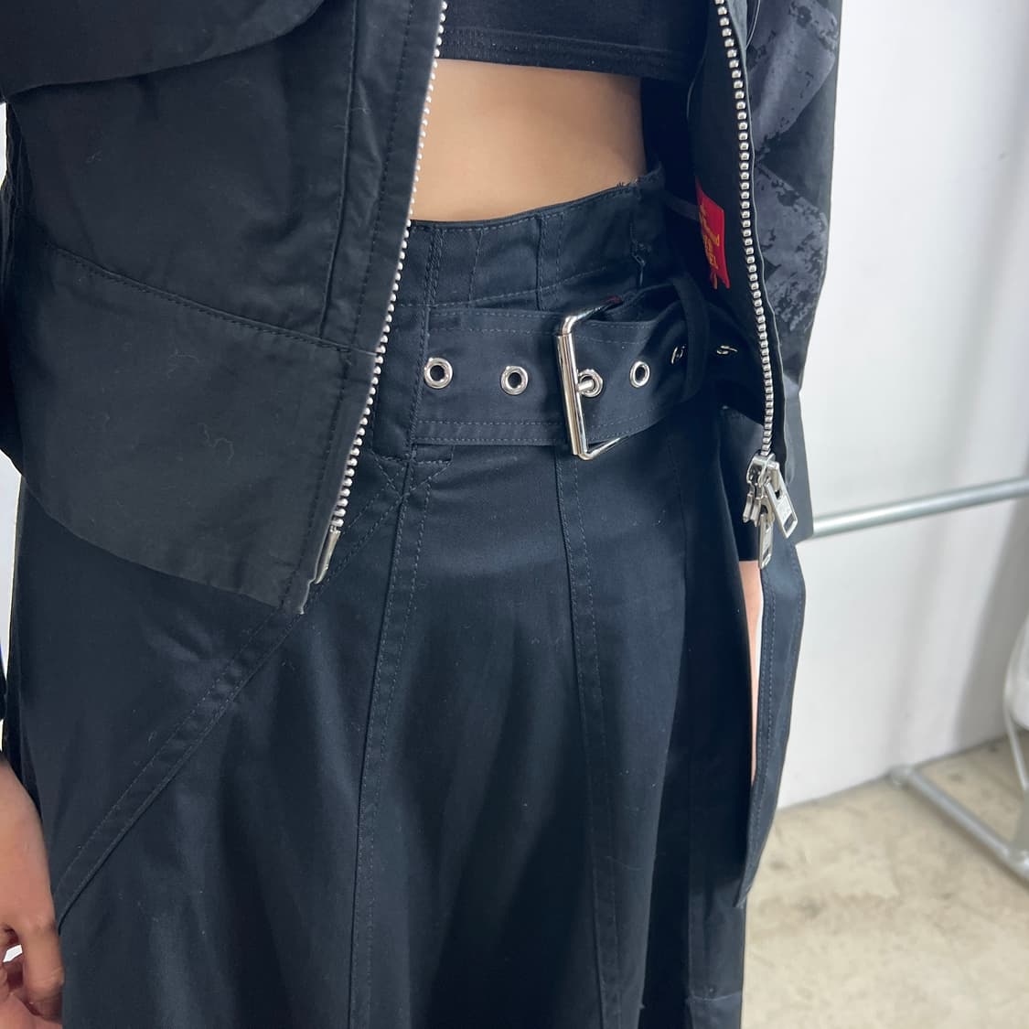 3.1필립림 벨트 언밸런스 맥시 스커트 상품이미지5