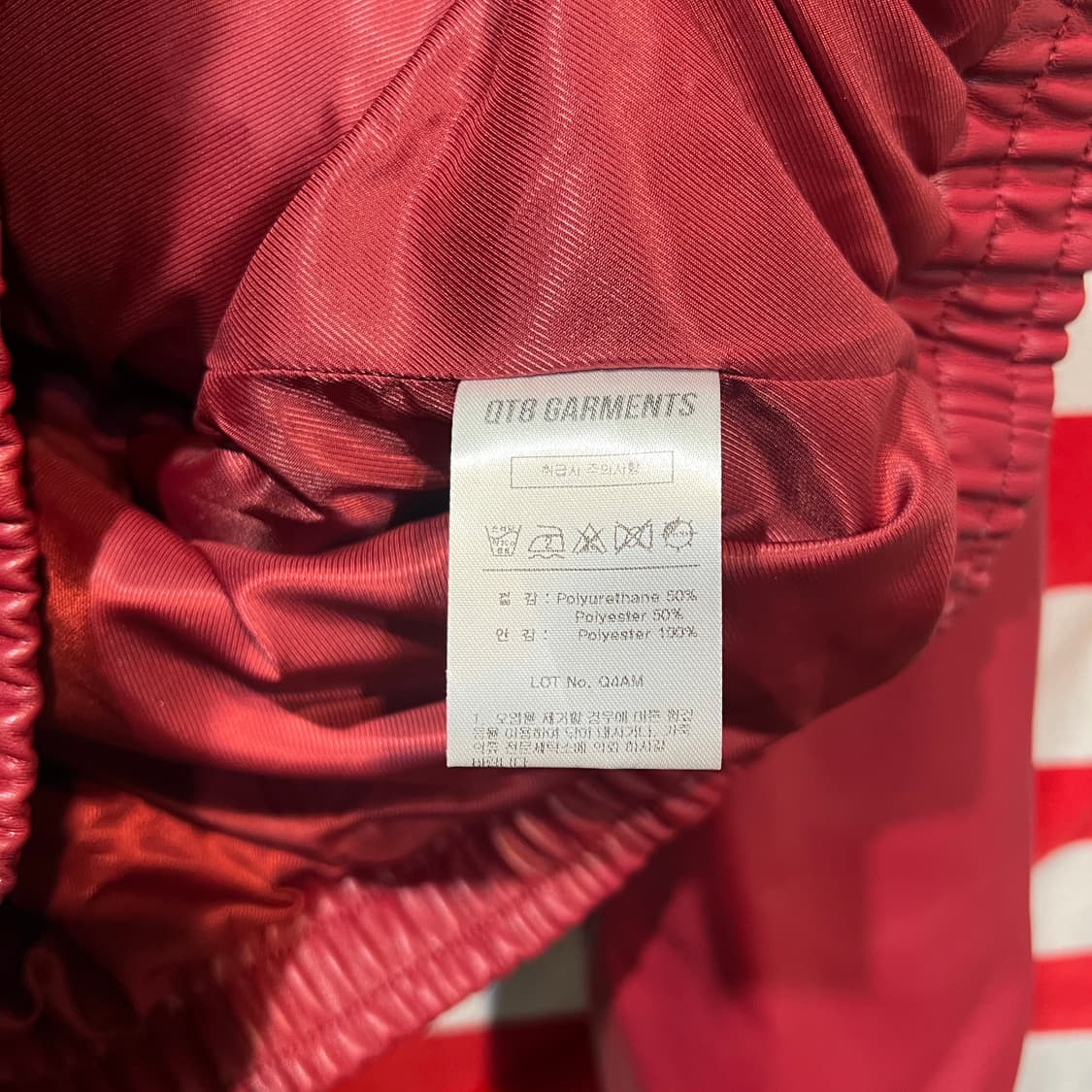 QT8 가먼츠 레더 자켓 상품이미지6