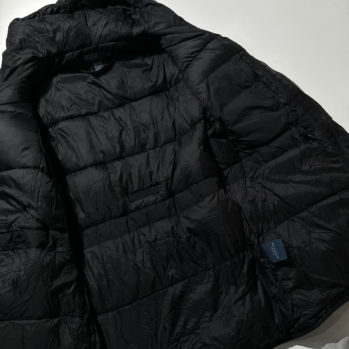 폴로 랄프로렌 캐나다군 IECS 덕다운 패딩 파카 블랙 상품이미지8