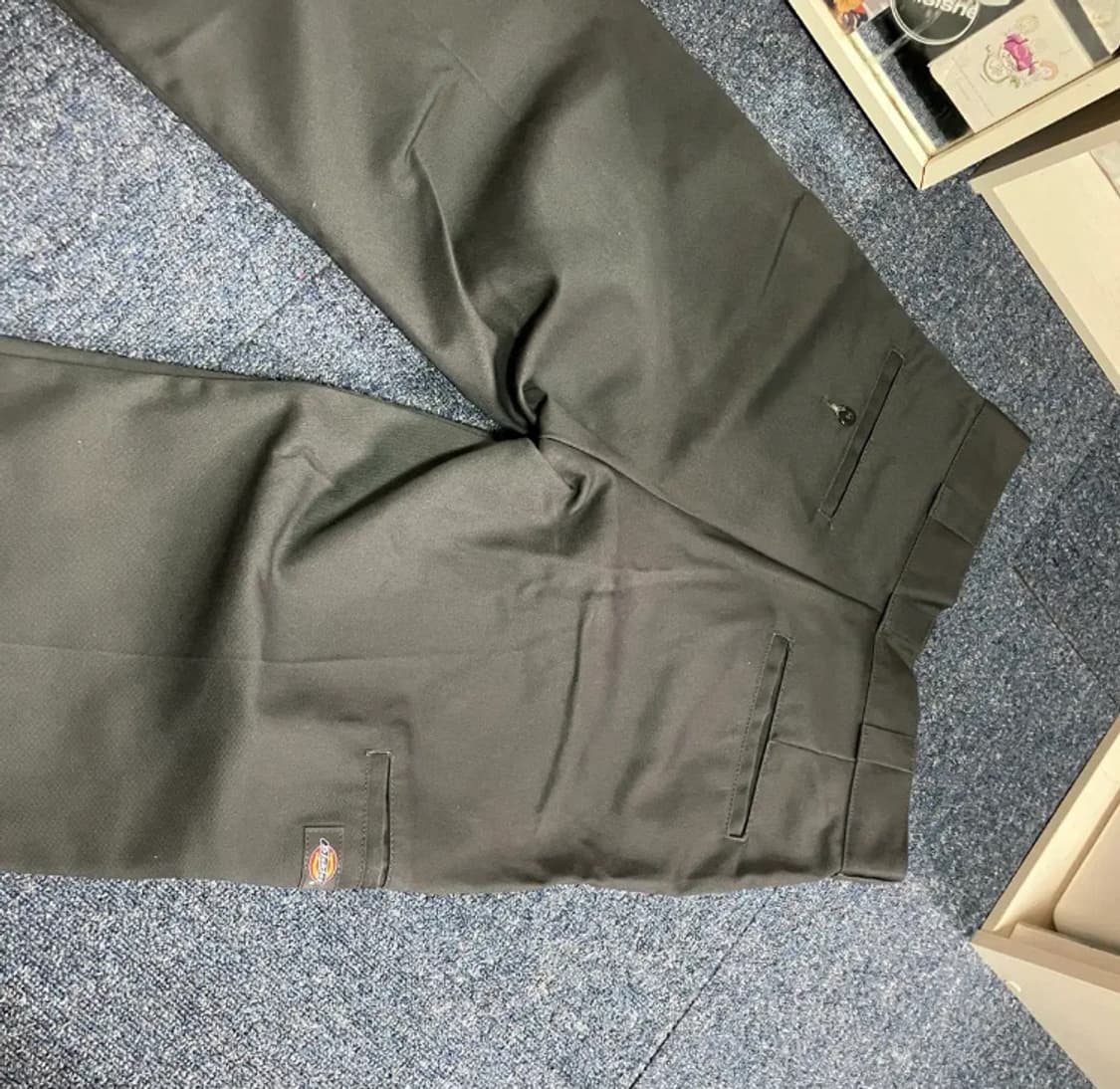 [30] 디키즈 더블니 85283 루즈핏 워크팬츠 차콜 상품이미지4