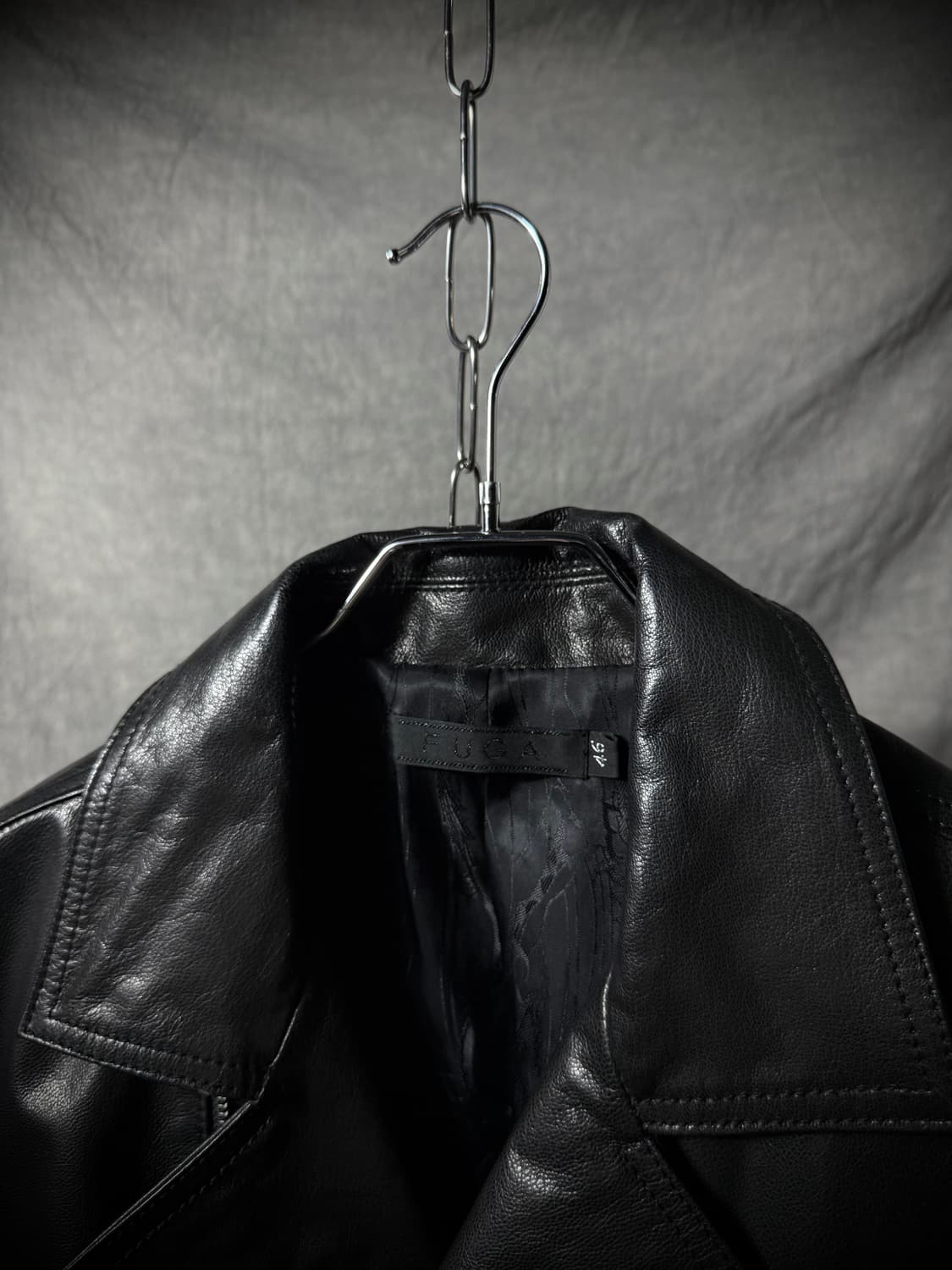 FUGA Lambskin Double Riders Jacket 상품이미지6